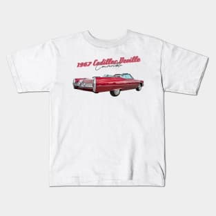 1967 Cadillac Deville Convertible Kids T-Shirt